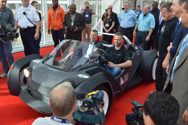 Illustration for article titled The Local Motors 3D Printed Car is Uber Techy Cool